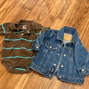 OshKosh B'gosh Blue Denim Kids Jacket